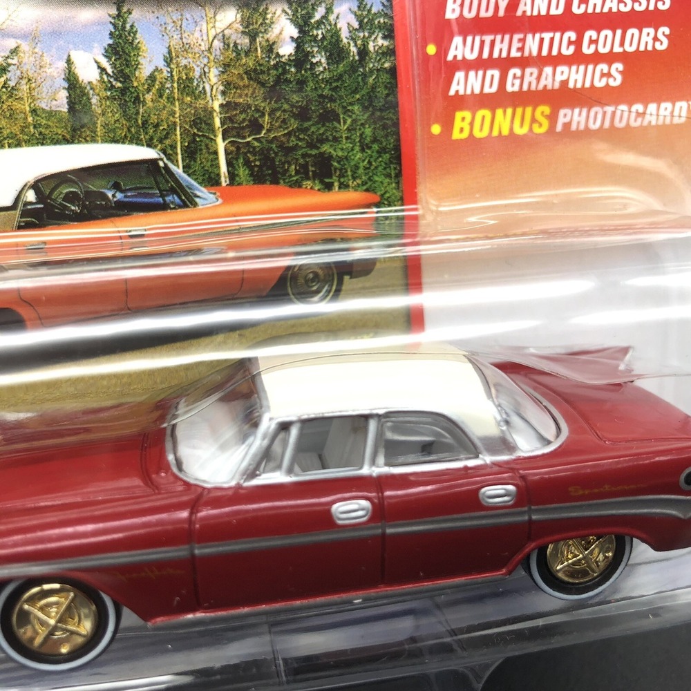 Johnny Lightning Mopar White Lightning 1959 Desoto Fireflite Chase Diecast 1/64 - Picture 5 of 9